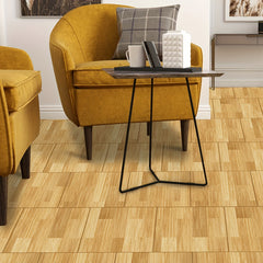 Classic Wood Grain Waterproof Floor Stickers Set of 4