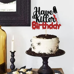 Halloween Cake Insert Have A Killer Birthday Topper