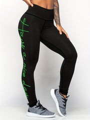 Yoga Workout Pants Women's High Stretch Leggings