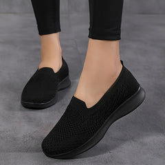 Women's Casual Mesh Breathable Walking Shoes Lightweight Sport Flat Shoes
