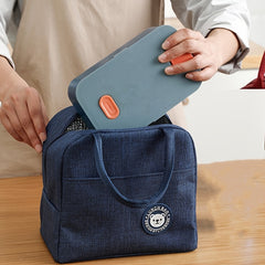 Waterproof Thermal Lunch Bag Insulation Portable Thickened Lunch Box Bag
