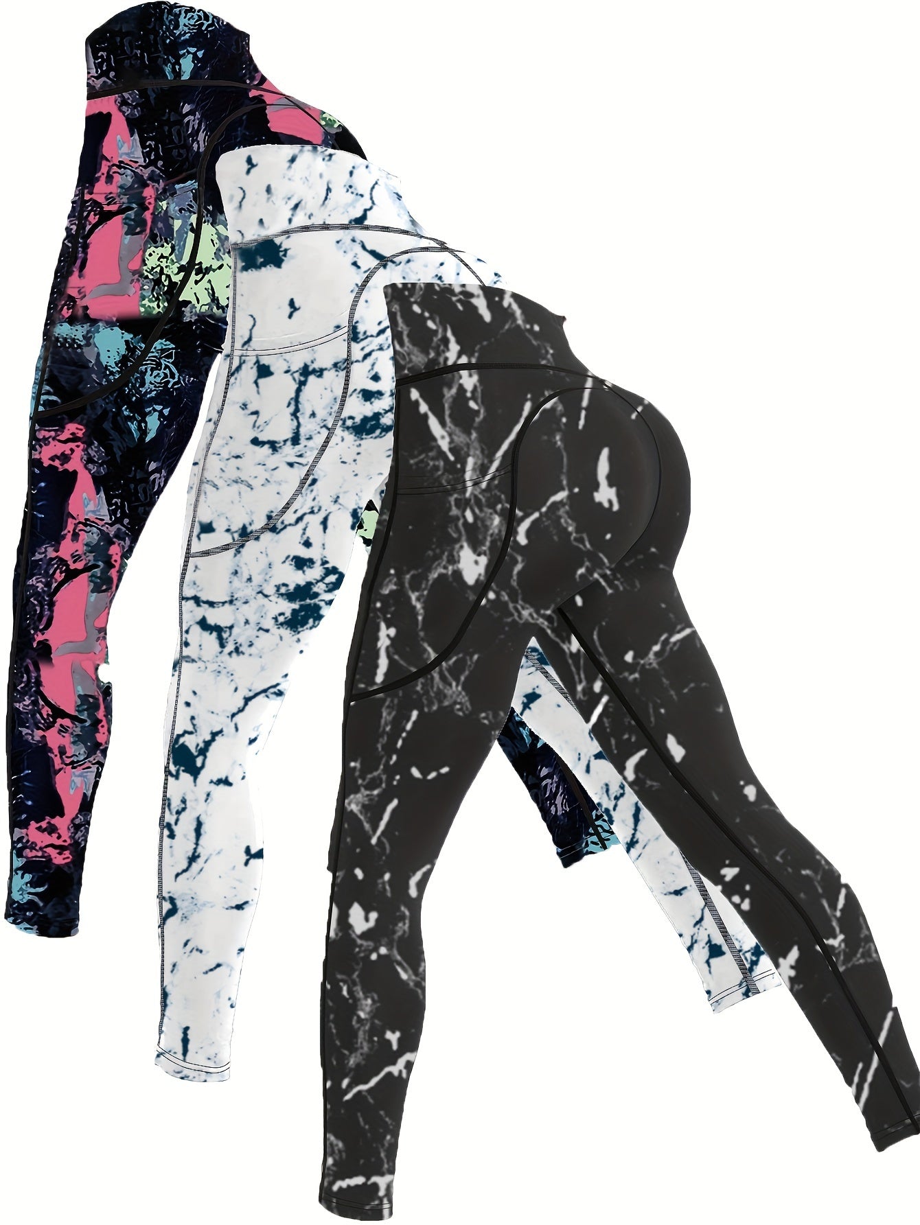 High Waist Stretchy Sports Tight Pants Yoga Leggings