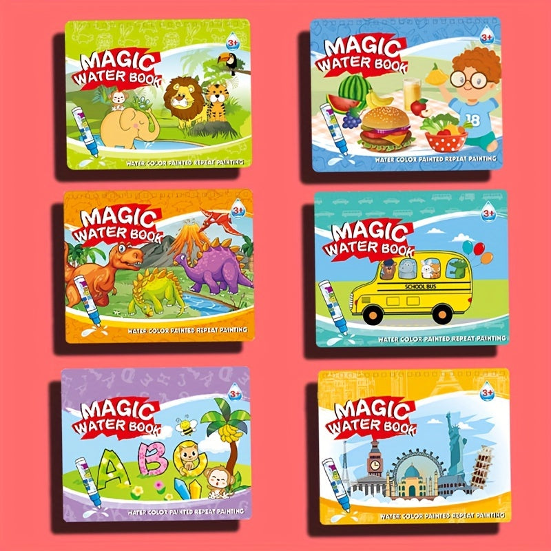 Magic Water Drawing Book for Kids