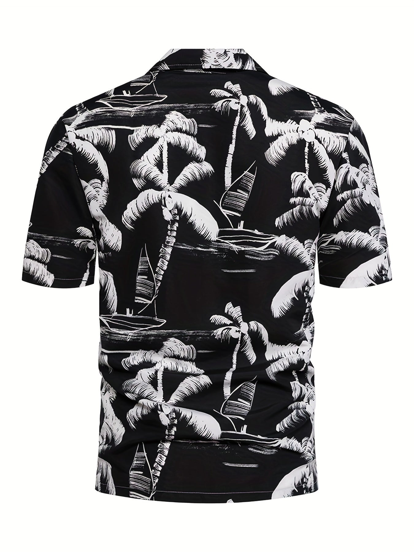 Men's Hawaiian Print Shirt Lightweight Casual Shirt For Spring Summer