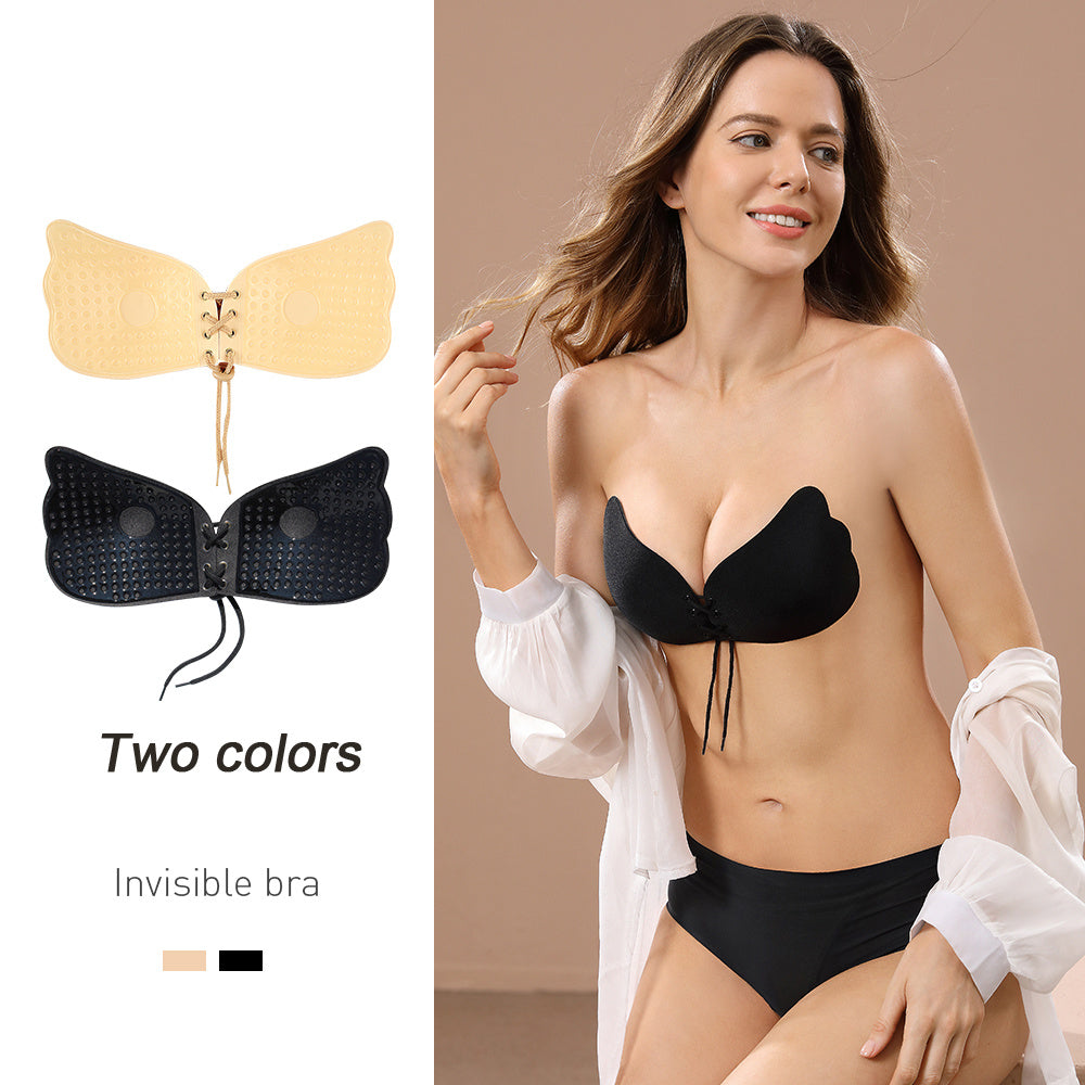 Silicone Invisible Strapless Chest Stickers Self Adhesive Nipple Stickers