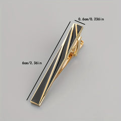 Men's Tie Clip Brooch Shirt Pin Wedding Business Graduation
