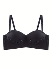 Wireless Push Up Bra - Hollow Out, Comfy & Breathable