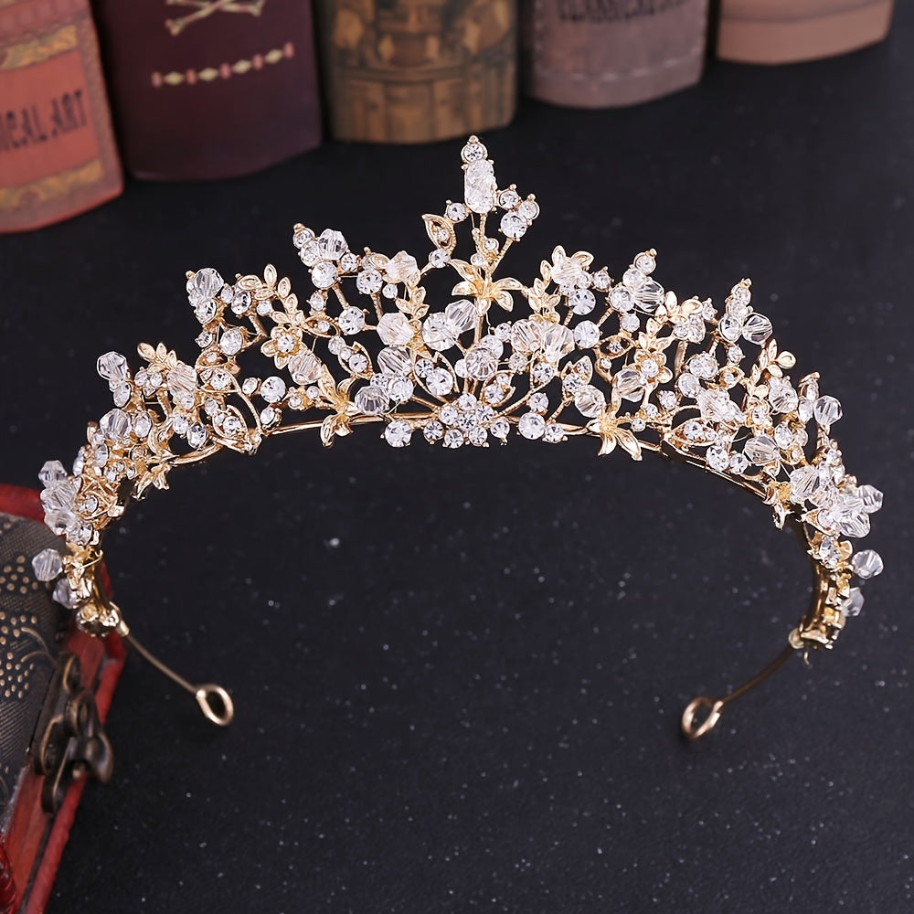Bridal Rhinestone Princess Tiara Prom Queen Crown