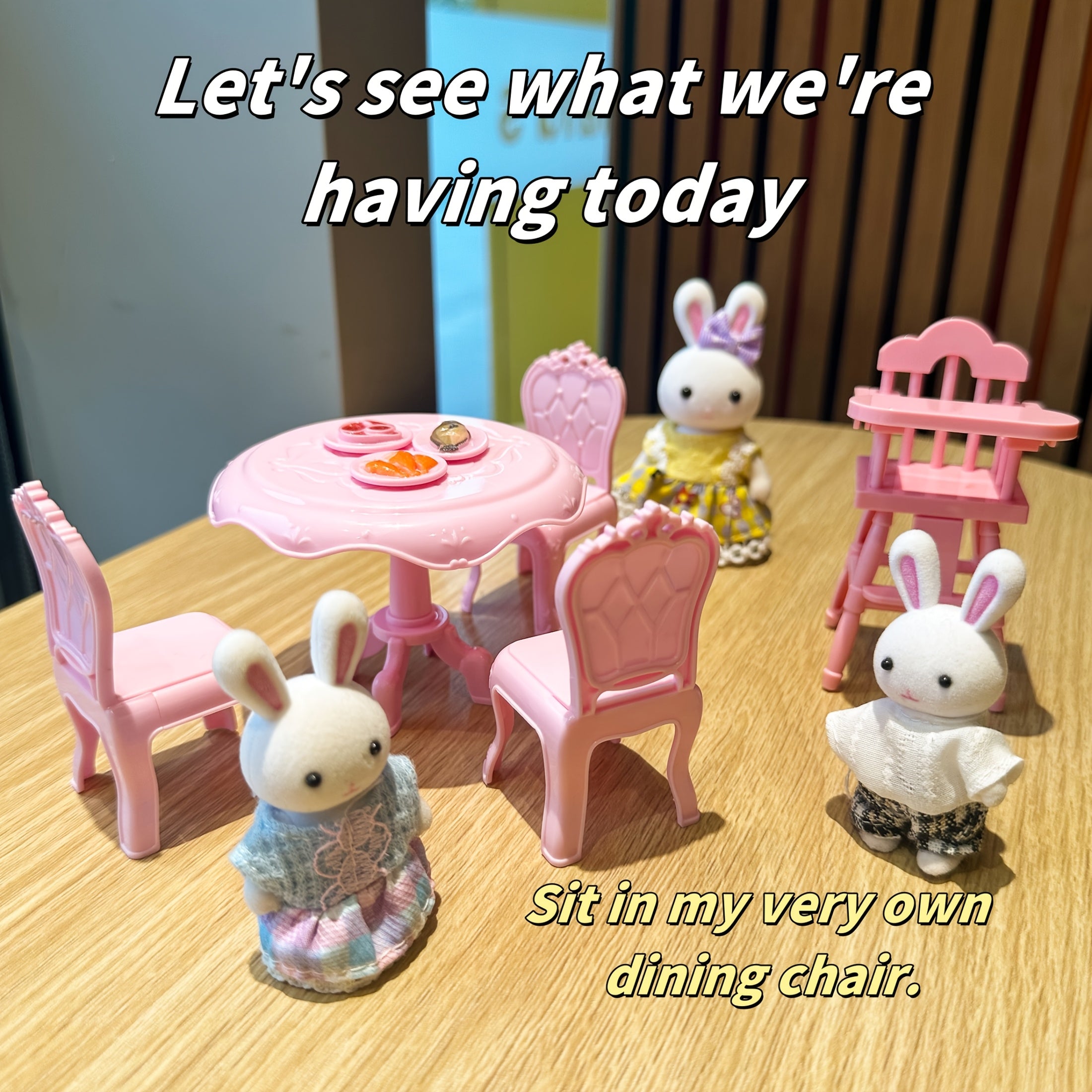 Pretend Play Furniture Toy Set Micro Simulation Doll House