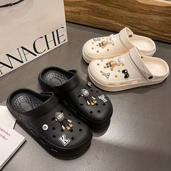 Men's Closed Toe Clogs Sandals Soft Sole Walking Shoes