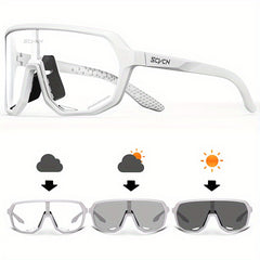 SCVCN Photochromic Lens Cycling Glasses Mountain Running Eyewear