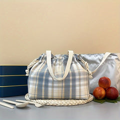 Insulated Outdoor Drawstring Bag for Camping