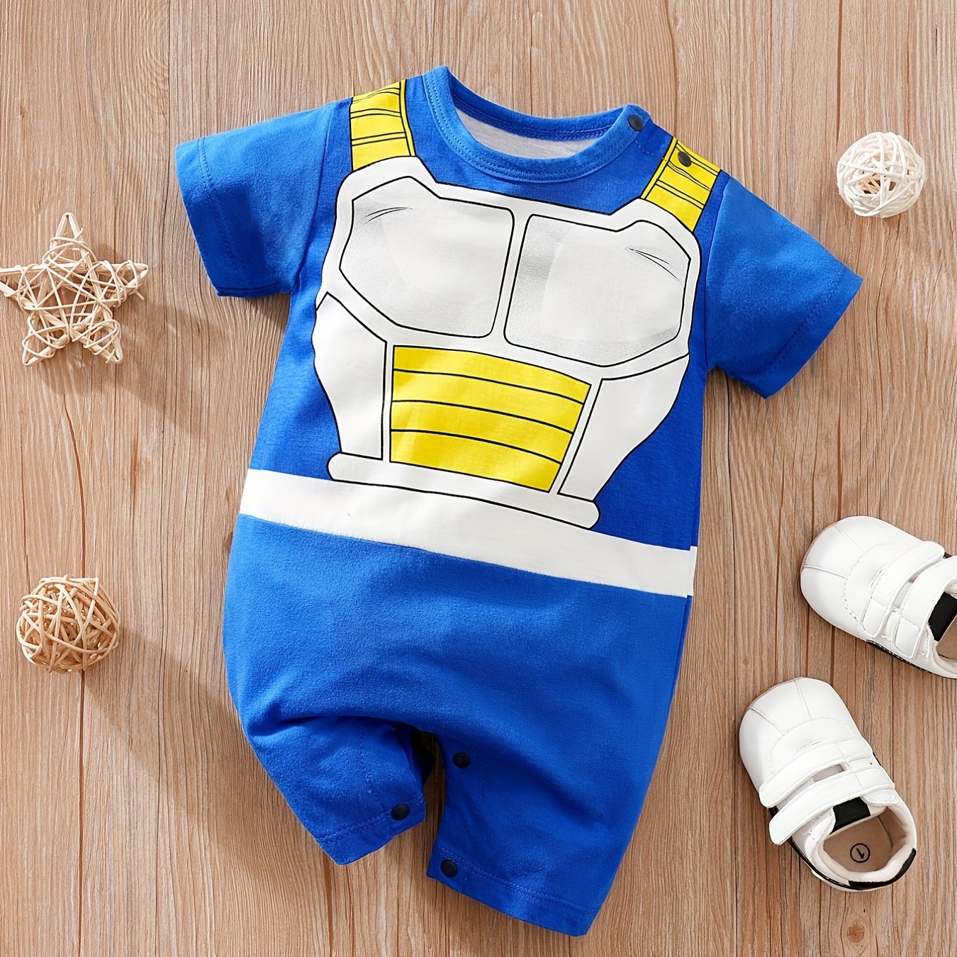 Newborn Baby Anime Long Sleeve Rompers Costume Jumpsuit