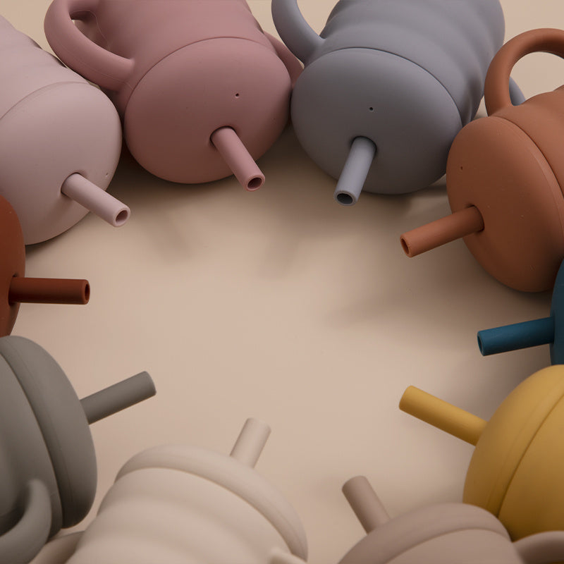 Kids Straw Cup Baby Feeding Drinkware Children Water Bottle