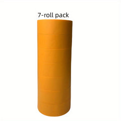 Yellow Beauty Pattern Paper Tape Spray Paint Masking Paper 40m