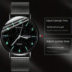 Ultra Thin Waterproof Student Watch