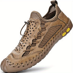 Men's Stitch Detail Sandals Non Slip Outdoor Hiking Trekking Sandals