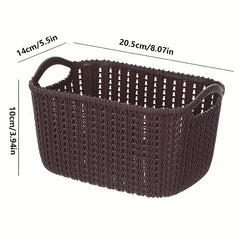 Sundries Basket Portable Storage Frame Bathroom Cosmetic Storage Box