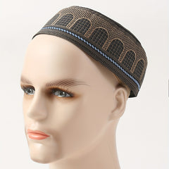 Muslim Men's Arabic Prayer Cap Beanie Hat