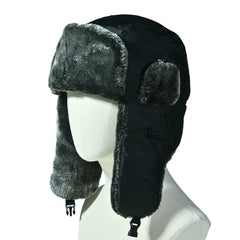 Outdoor Thickened Windproof Fuzzy Warm Hats with Ear Protection