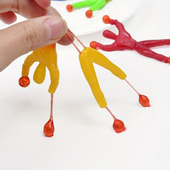 8pcs Wall Climbing Spiderman Toys Sticky Creative Holiday Party Supplies