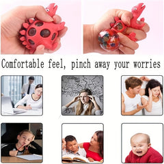 Dinosaur Stress Balls Sensory Relief Fidget Toys Work Pressure Release