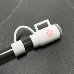 Silicone Straw Cover Reusable Dustproof Straw Plugs Cup Accessories