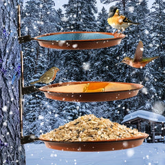 3 Piece Hanging Bird Bath Set - Attract Hummingbirds to Your Garden!