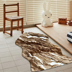 Faux Fur Fluffy Area Rug Soft Floor Mat Non slip Living Room Bedroom Carpet