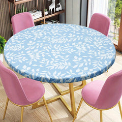 Polyester Elastic Table Cover Stretchable and Washable