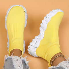 Women's Breathable Sports Sock Shoes Lightweight Non slip Travel Shoes