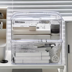 Office Supplies Storage Box Large Capacity for Tidy Workspace