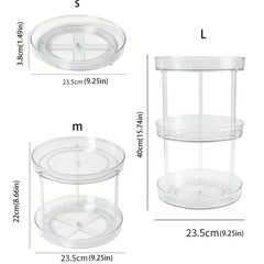 Large Capacity Makeup Organizer Clear