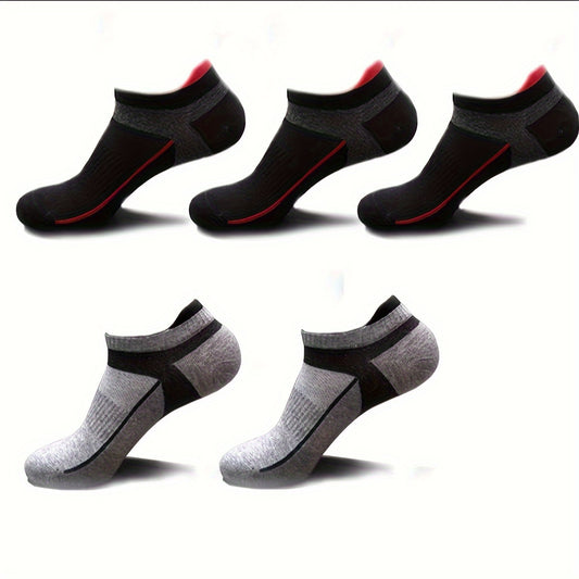 Men's Ankle Socks Breathable Sports Cotton Basketball S