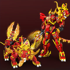 Superhero Mecha Robot Building Blocks Set for Boys