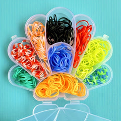 Rubber Band Bracelet Kit for Weaving Lacing Bracelet