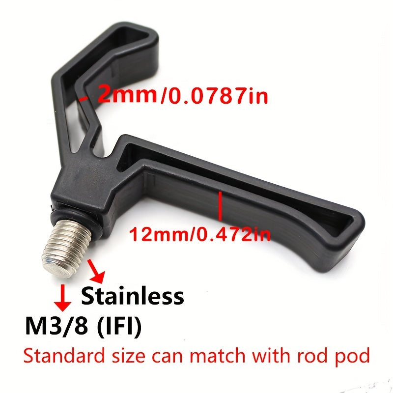 Fishing Rod Rest Gripper Fish Pole Support Stand Fishing Support Tool