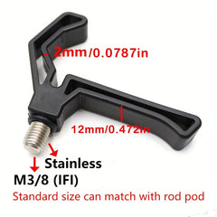Fishing Rod Rest Gripper Fish Pole Support Stand Fishing Support Tool