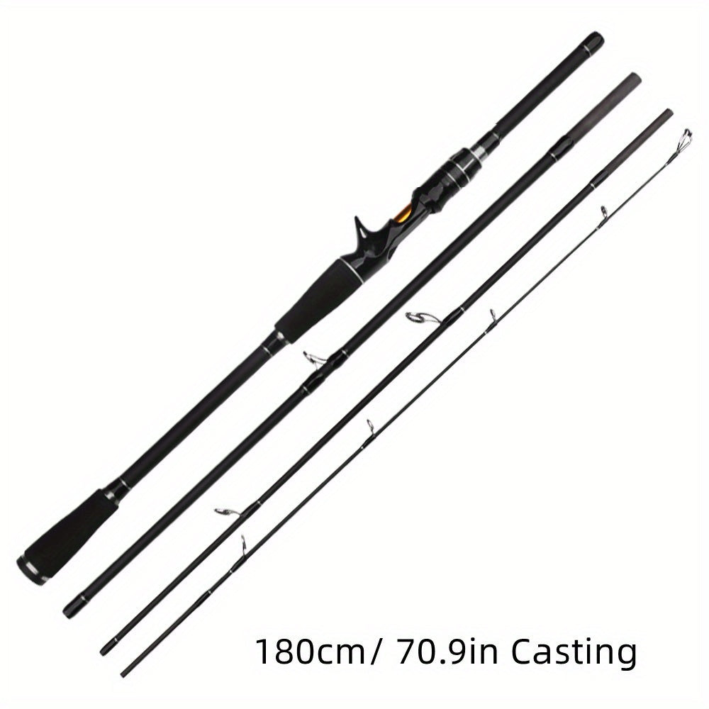 Portable Ultralight Carbon Fishing Rod 4-section 70 87inch 82 68inch