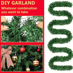 Christmas Rattan 269 24 Cm Tree Wreath Decoration Holiday
