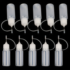 10pcs 10ml Needle Tip Squeeze Bottle for DIY Quilting Paint Glue