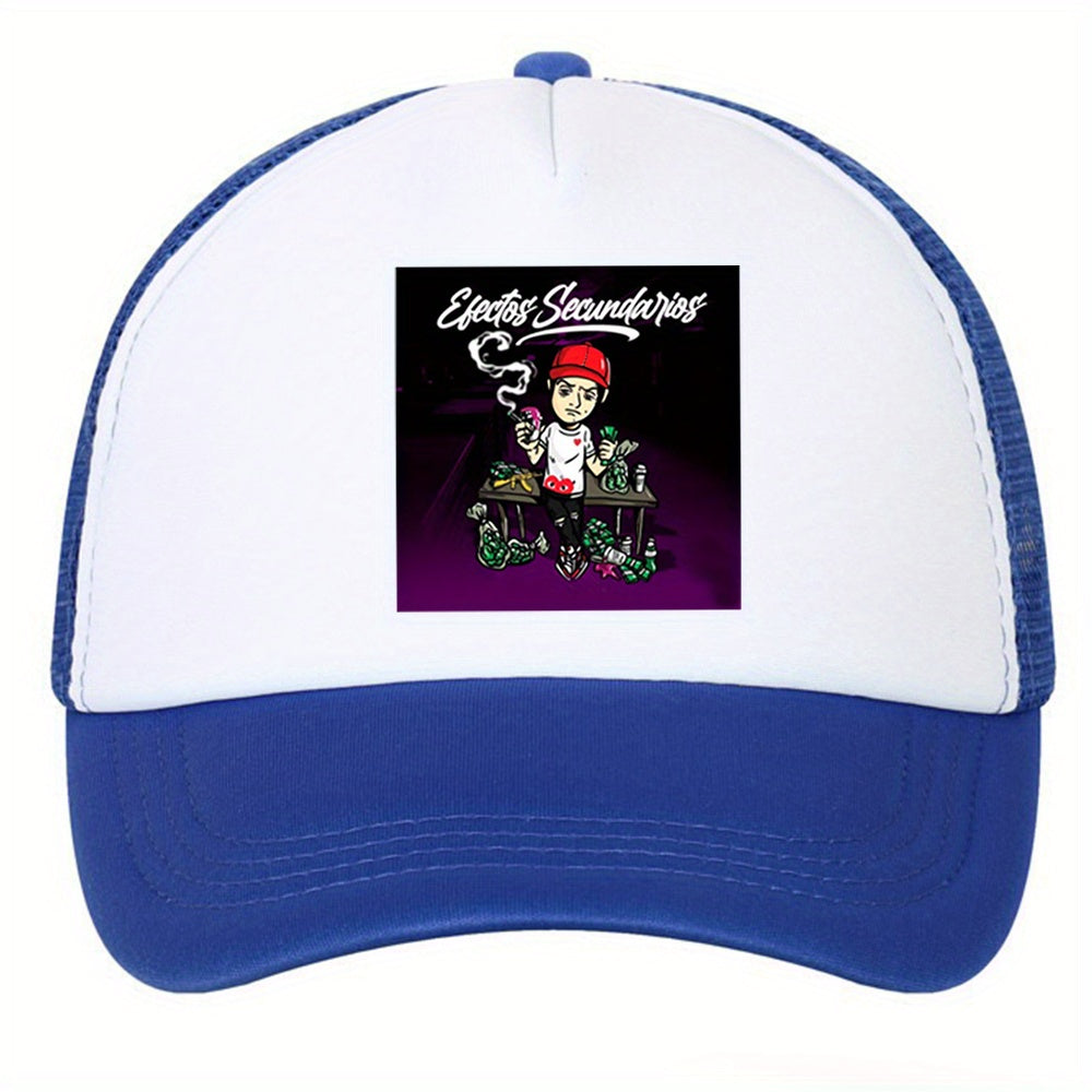 Adjustable Unisex Casual Baseball Cap with Embroidery for Outdoor Sport