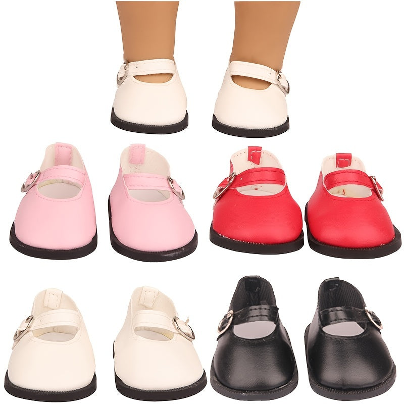 Charming Princess Shoes for 18 Inch Dolls - Christmas Gift For Girls