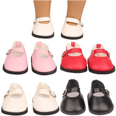 Charming Princess Shoes for 18 Inch Dolls - Christmas Gift For Girls