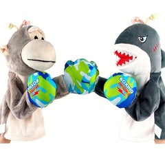 Shark Boxing Plush Toys Double Fighting Dolls