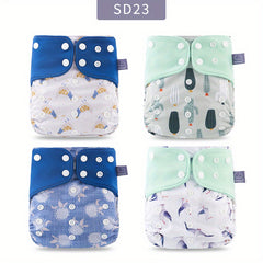 Elinfant Cloth Diapers Soft Comfortable & Eco Friendly
