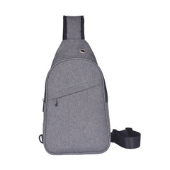 Men's Crossbody Chest Bag Waterproof Messenger Large Capacity Shoulder