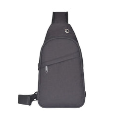 Men's Crossbody Chest Bag Waterproof Messenger Large Capacity Shoulder