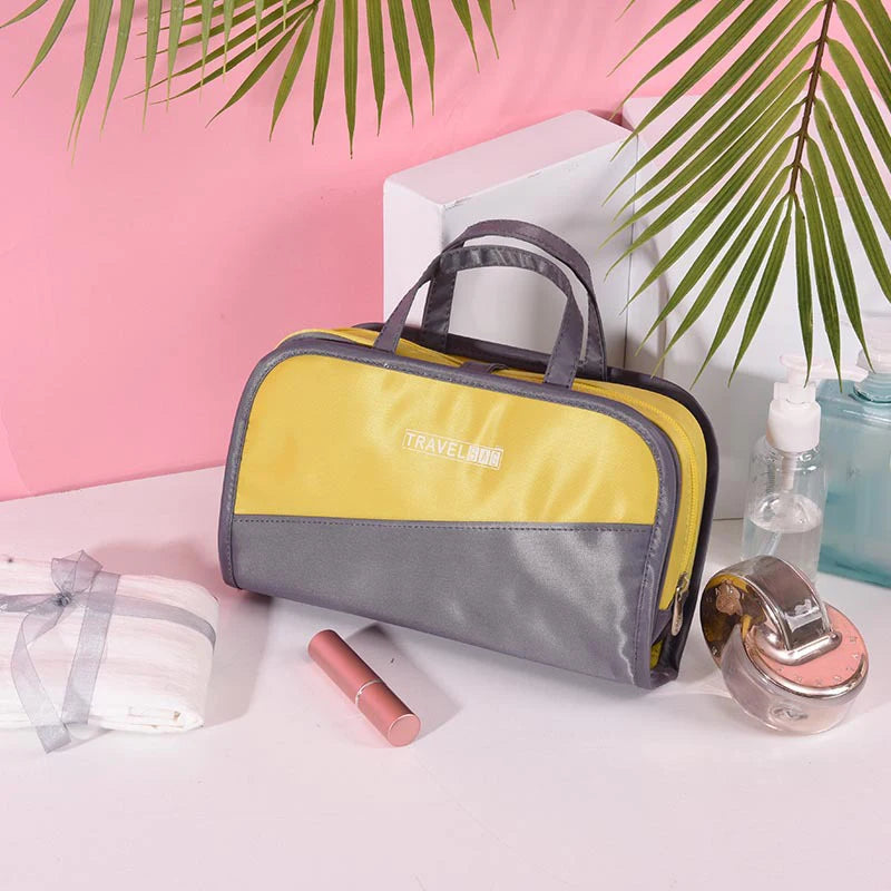 6PCS Women Cosmetic Bag High Capacity Travel Wash Pouch Makeup Bag