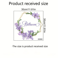 Removable PVC Wall Sticker - Stylish Addition to Decor